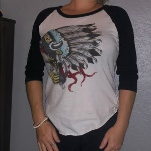 Ralph Lauren 3/4 sleeve shirt